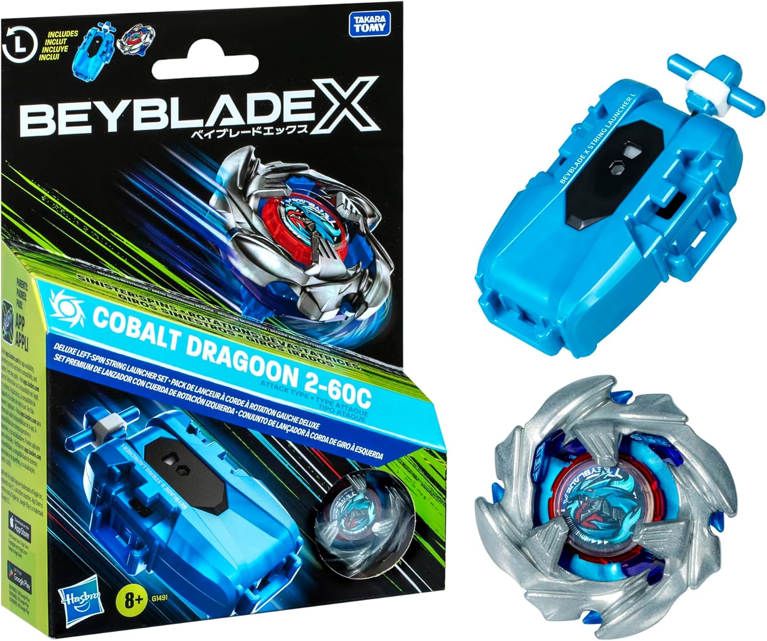 Beyblade X Deluxe Launcher Roosevelt