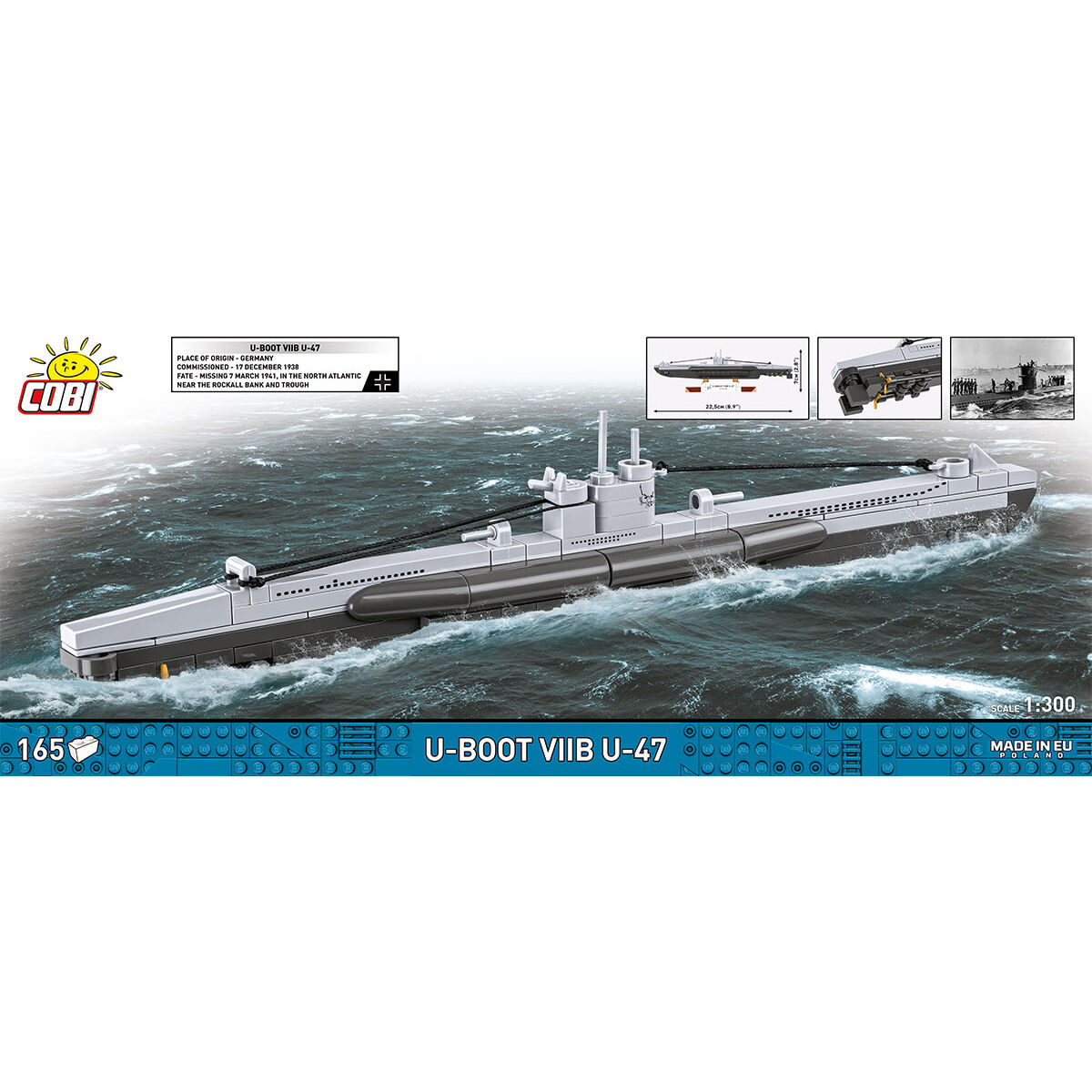 COBI 4858 - Deutsches U-BOOT U-47 - Bild 4