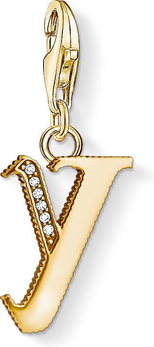 Thomas, Sabo, Anhänger, Charm-Club, Buchstabe, Y, Gold, 1631-414-39, Zubehor