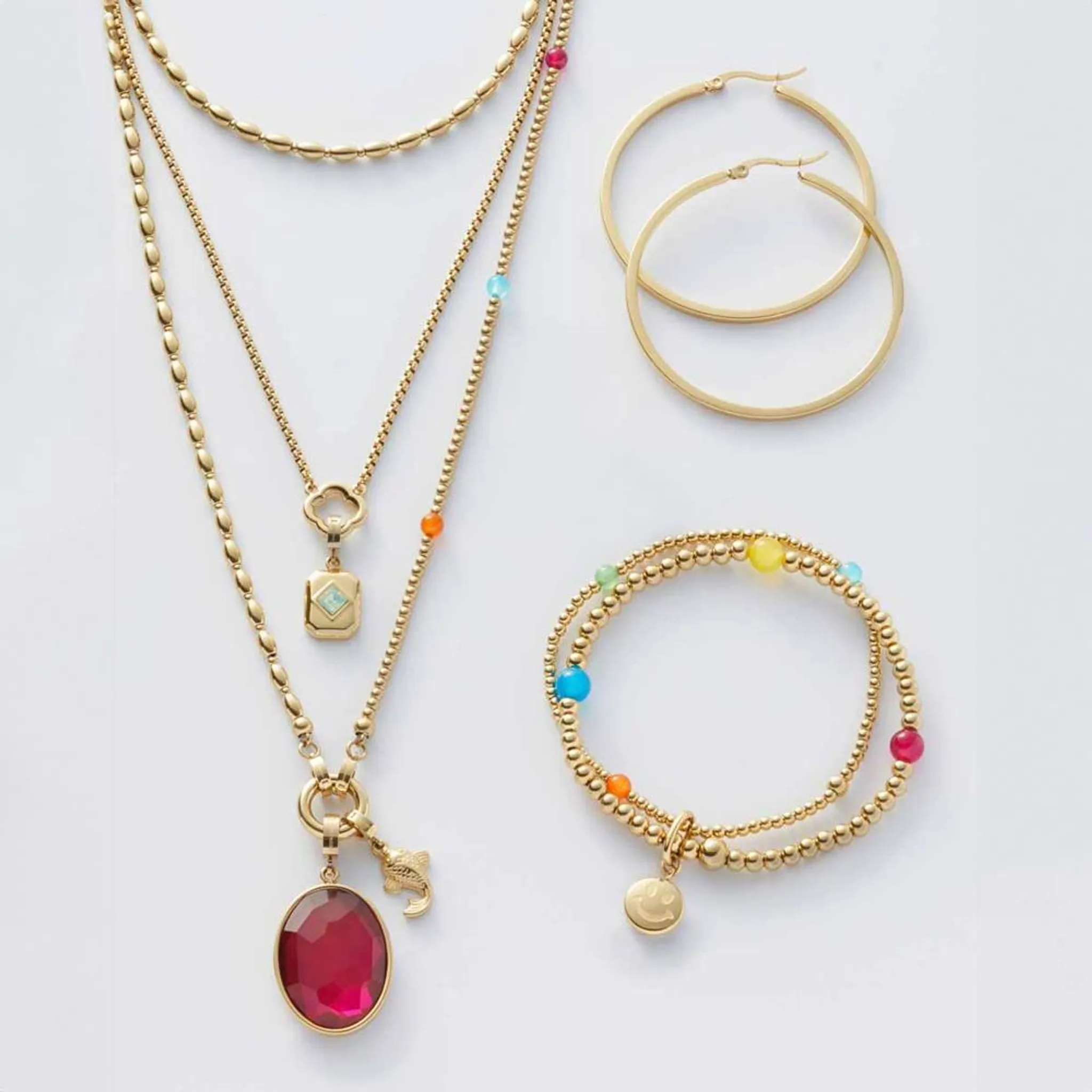 Leonardo Armband gold Lori Clip&Mix