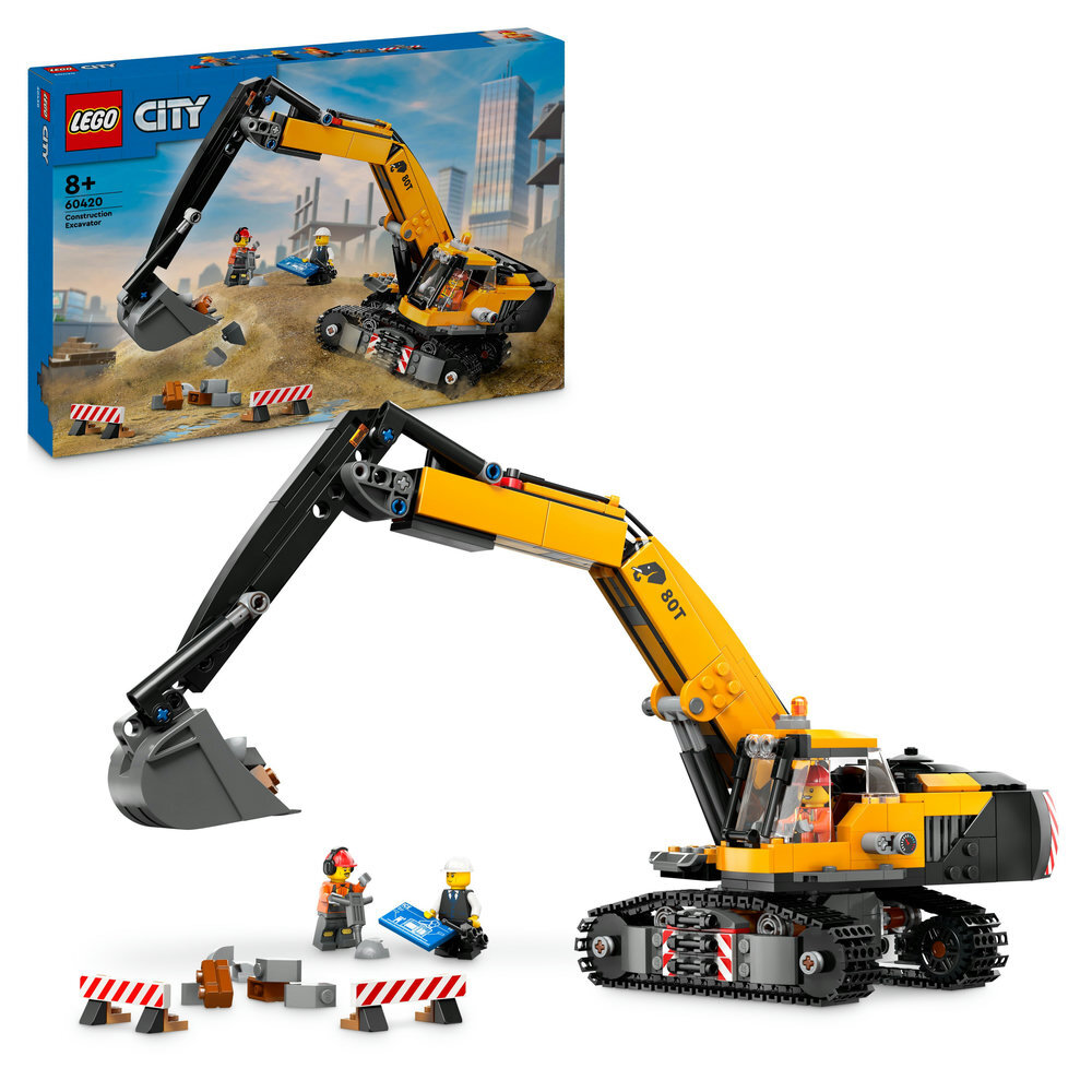 LEGO® City Raupenbagger 60420 Spielzeug, Maschine, Rad