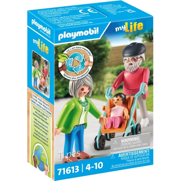 PLAYMOBIL 71613 Großeltern Mit Baby