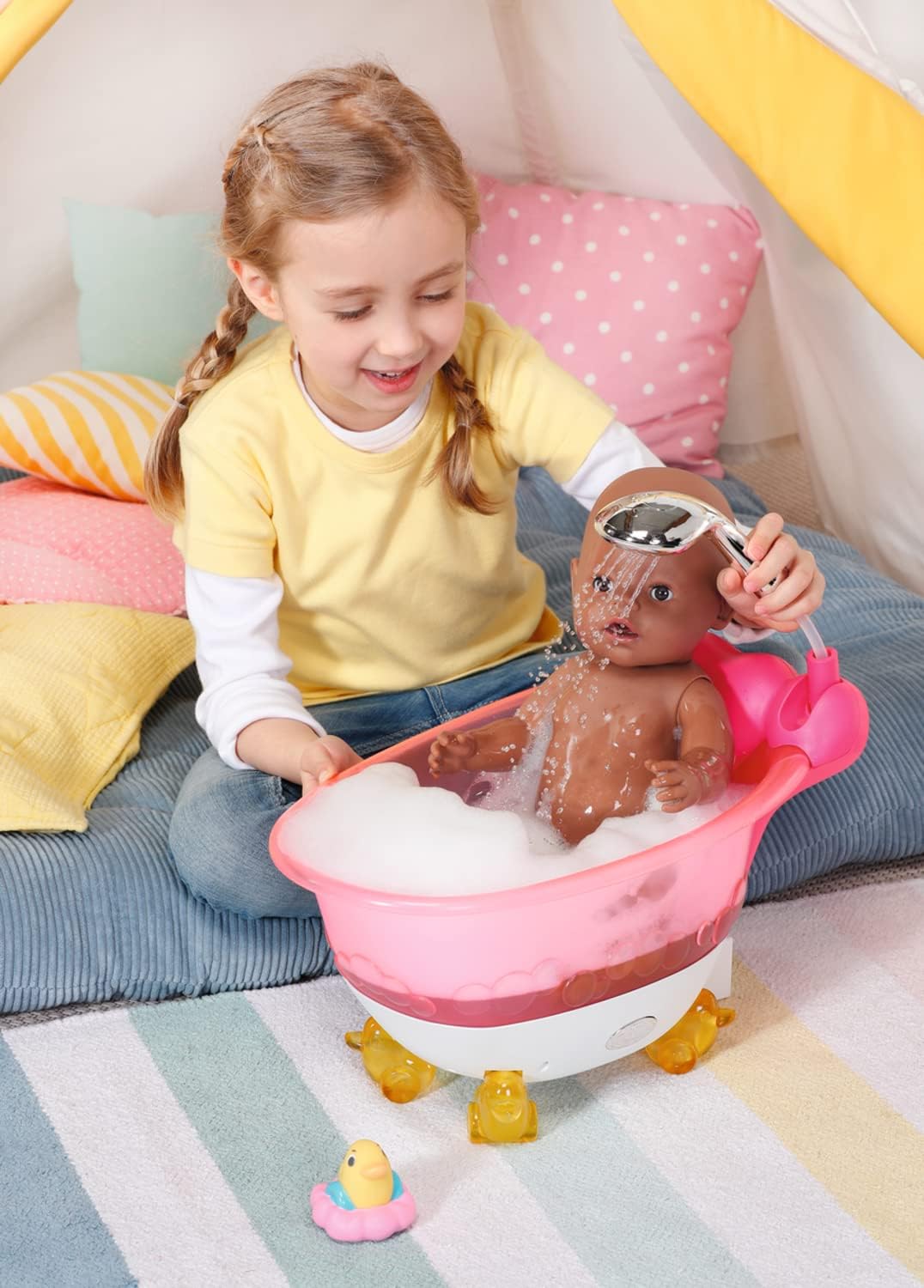 Baden, Kind, Weiblich, Mädchen, Person