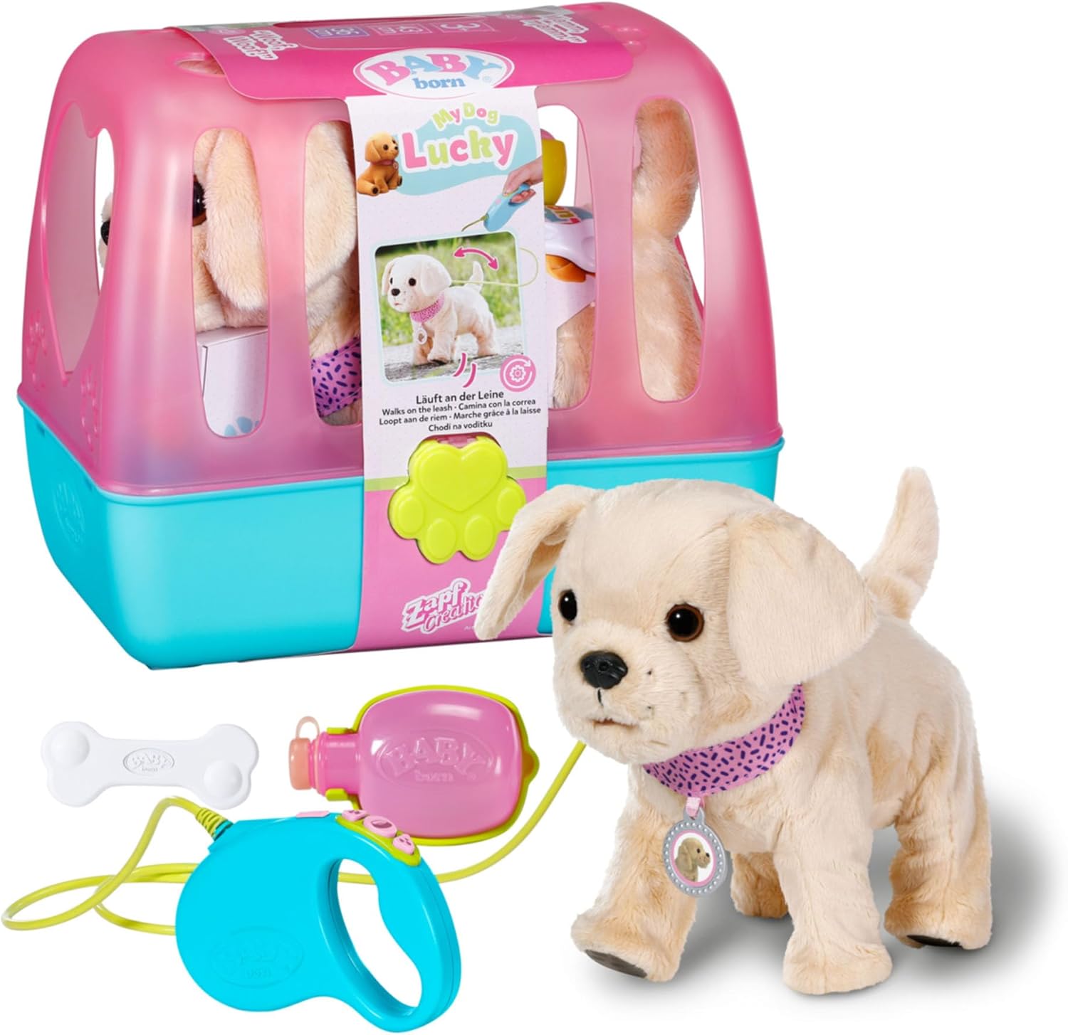 BABY, born, Mein, Hund, Lucky, mit, Box