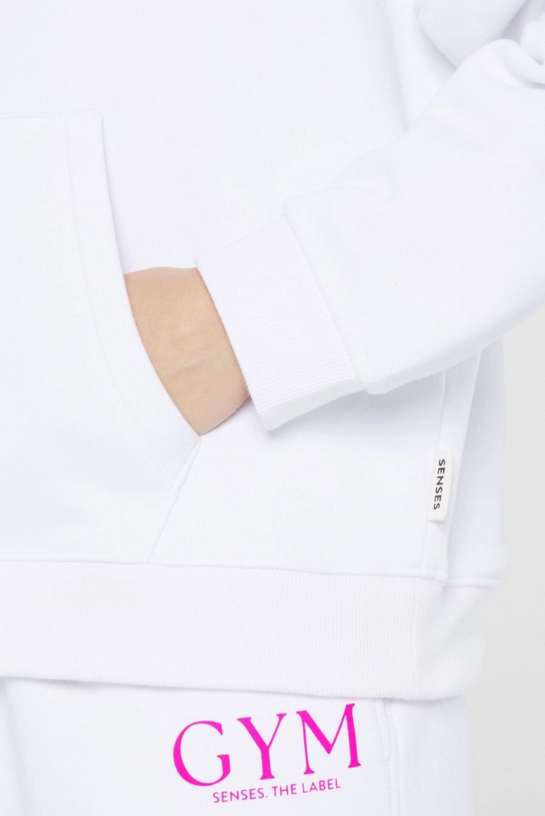 SENSES 2509365733 Hoodie SE: RENITY mit Print, Damen, Weiß