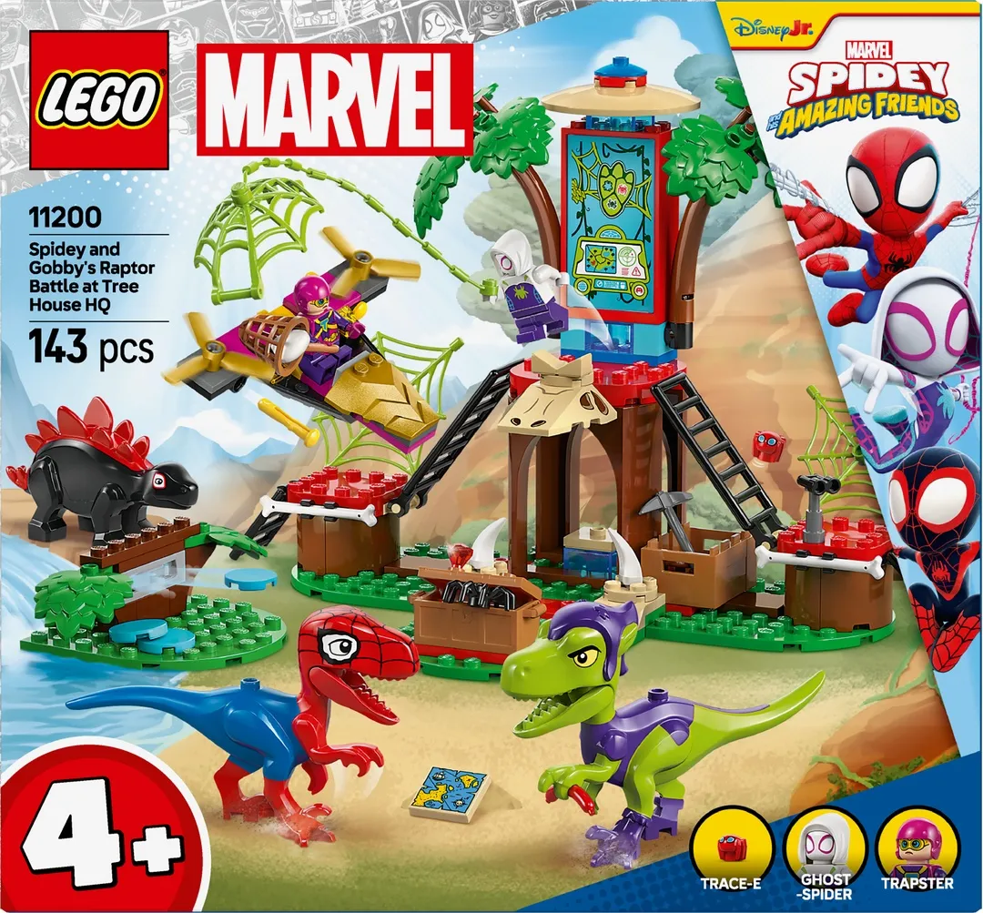 LEGO® Spidey und seine Superfreunde 11200 Showdown am Baumhaus: Spidey-Rex vs. Gobby-Raptor