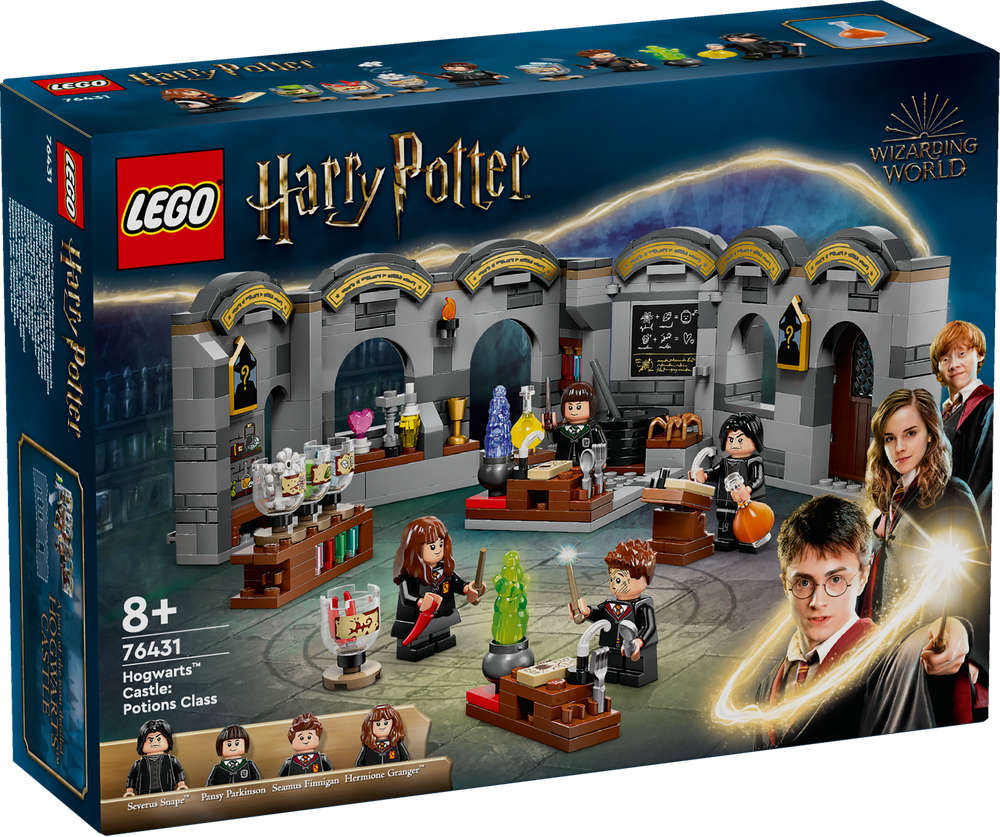 LEGO, 76431, Harry, Potter™, Schloss, Hogwarts™:, Zaubertrankunterricht, Person, Gesicht, Kopf