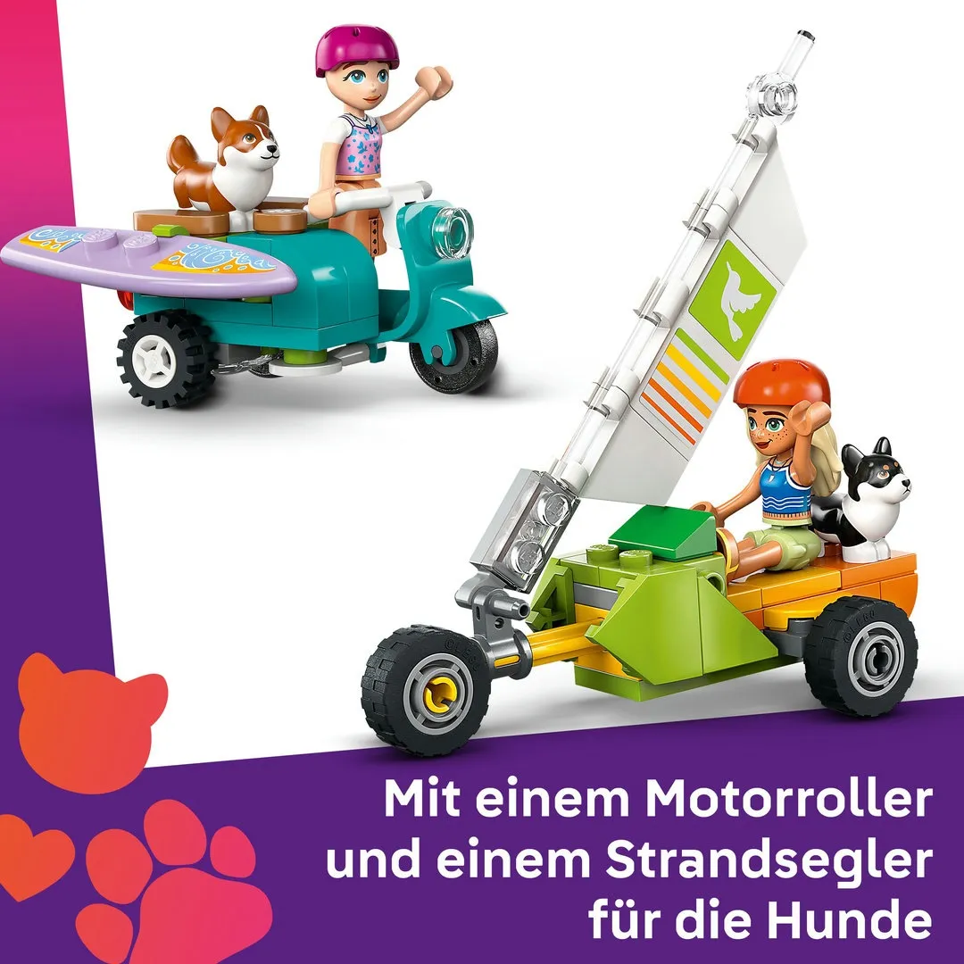 LEGO® Friends 42641 Strandabenteuer mit Hunden
