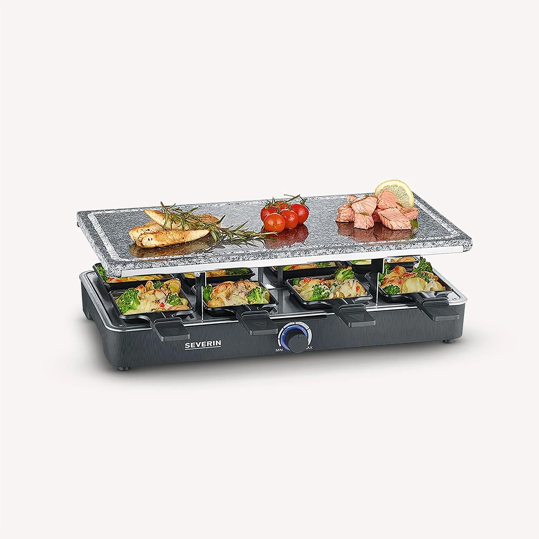 SEVERIN Raclette-Partygrill RG 2378 mit Naturgrillstein SEVERIN Raclette-Partygrill RG 2378 mit Naturgrillstein