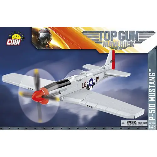 Cobi 5847 P-51D MUSTANG™ scale 1:48  Top Gun Cobi 5847 P-51D MUSTANG™ scale 1:48  Top Gun