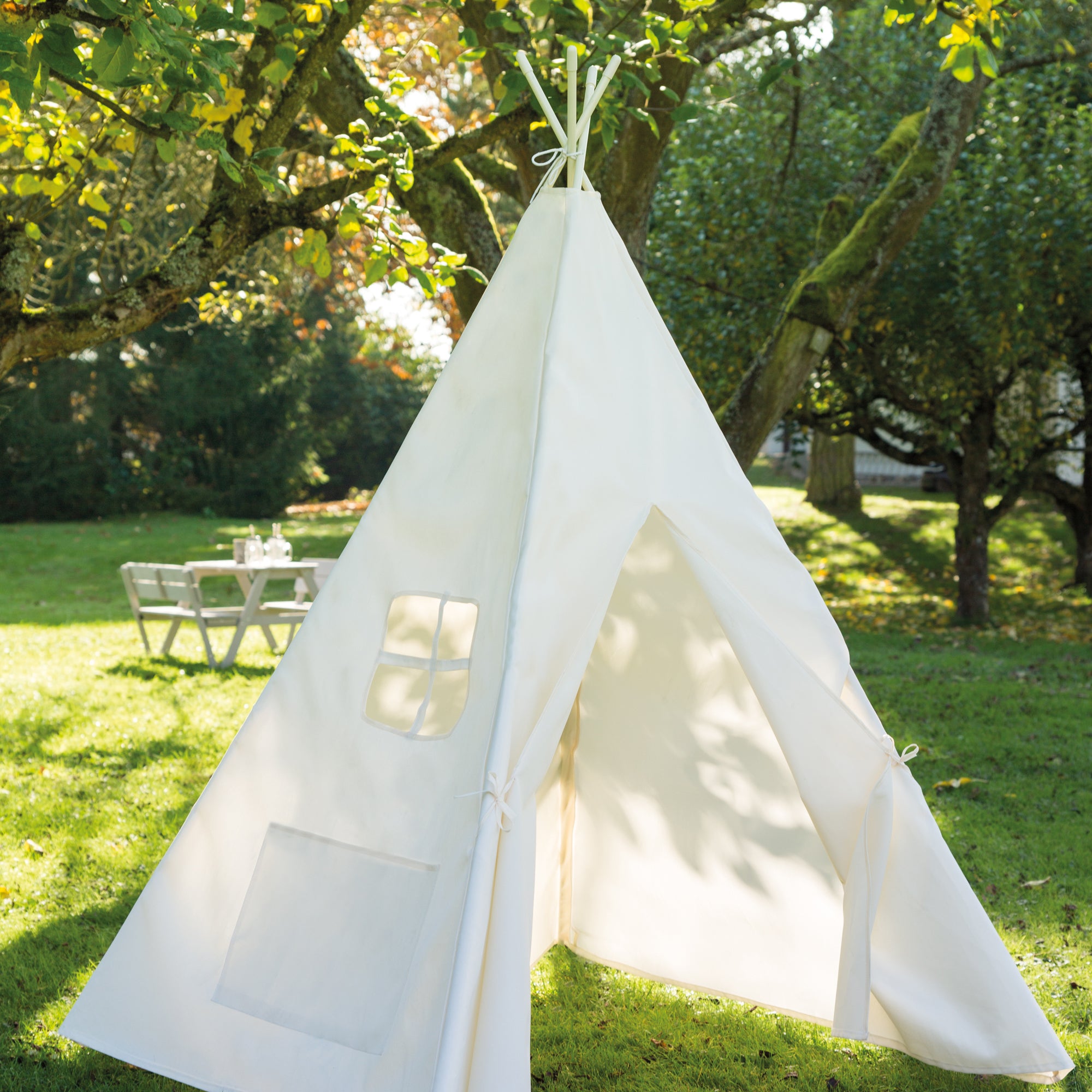 Roba 460230BE Indianerzelt 'Tipi' beige – Spielen & Spaß - Produktbild 6