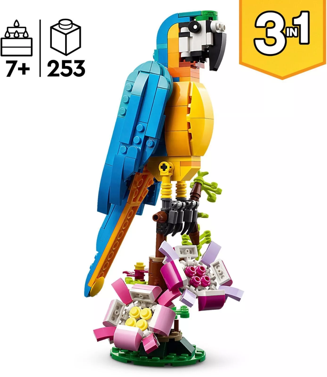 LEGO® Creator Exotischer Papagei 31136