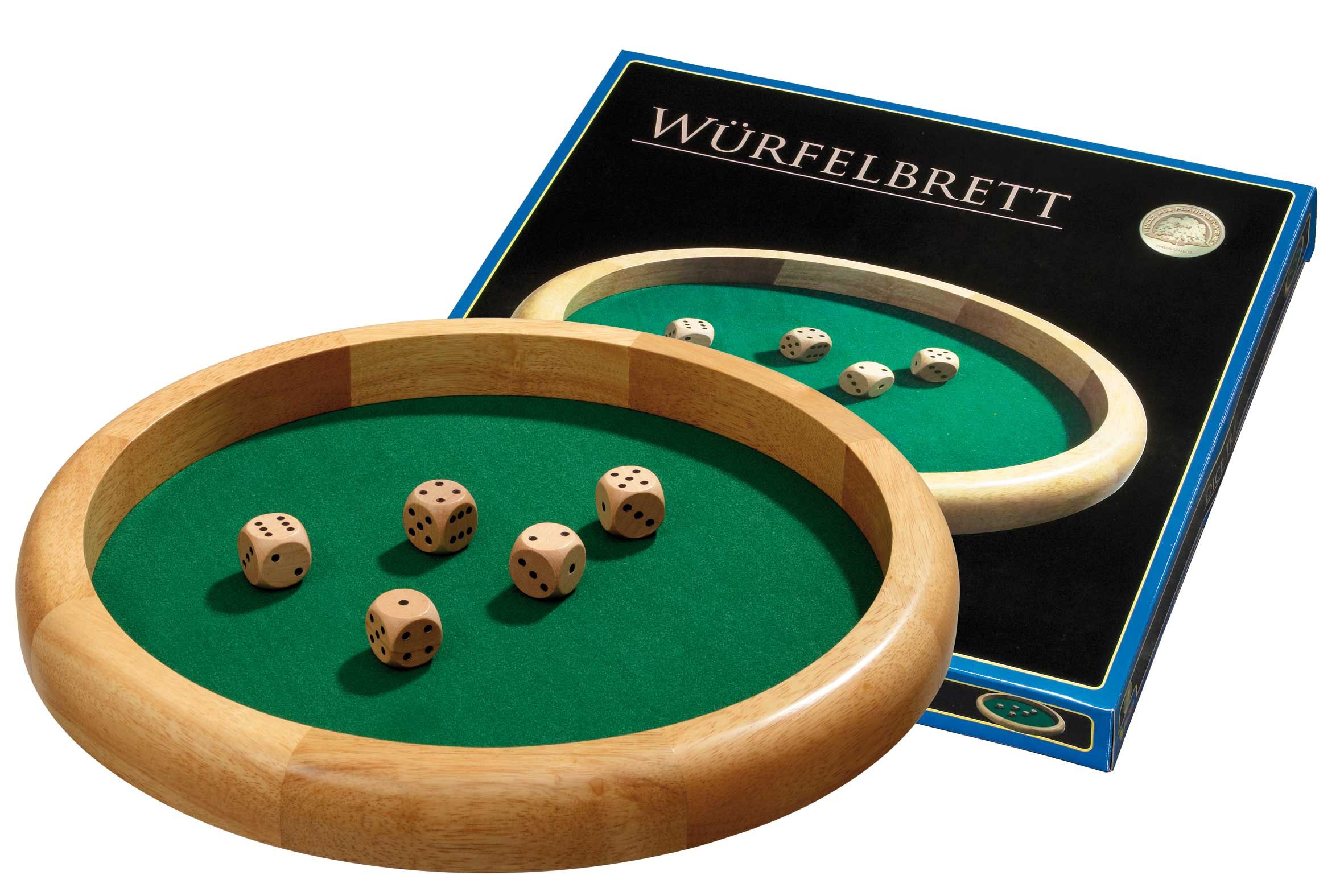 Philos Würfelbrett, extra groß 40 cm Städtisch, Spiel