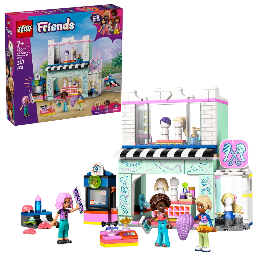 LEGO, Friends, 42662, Friseursalon LEGO Friends 42662 Friseursalon