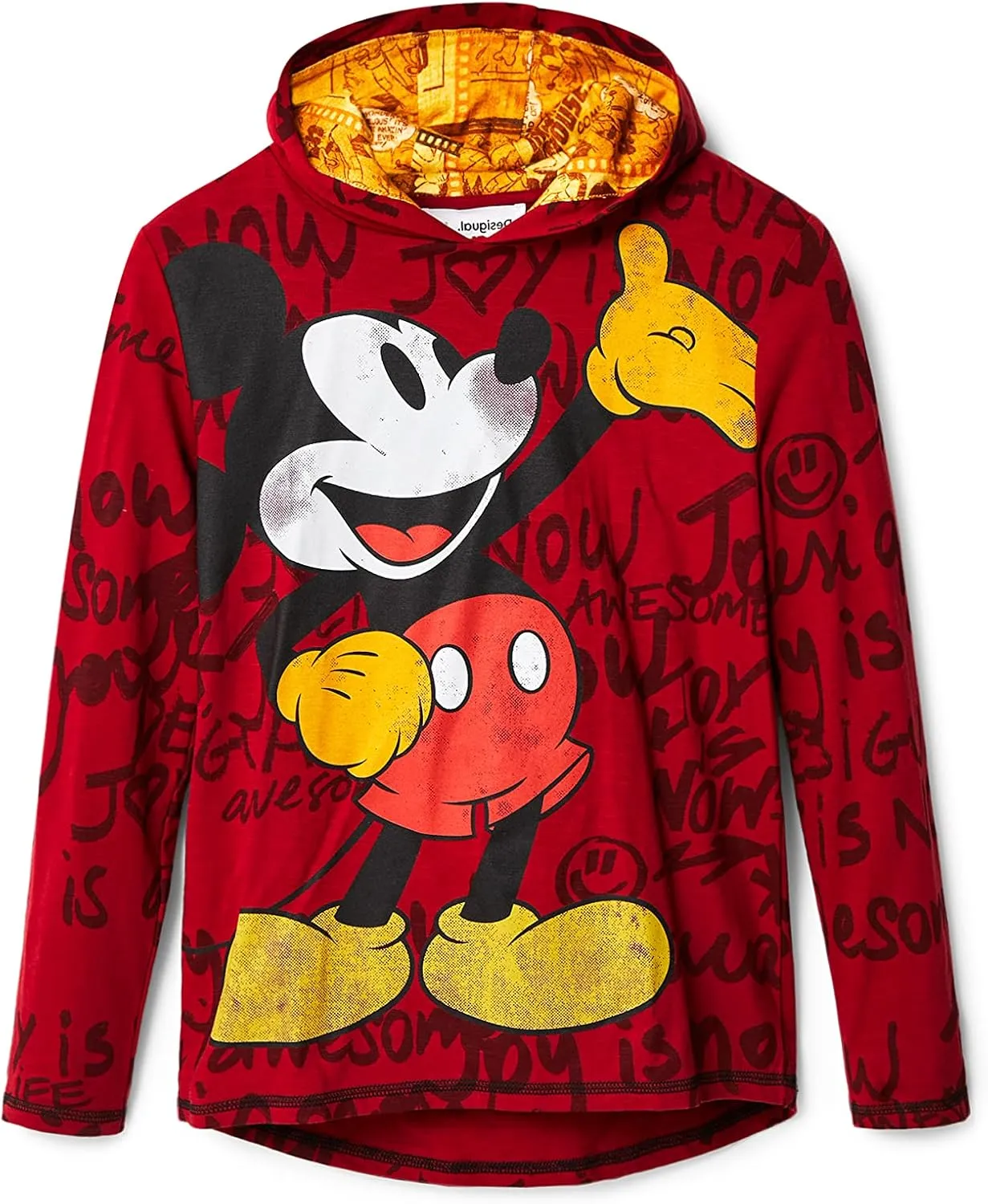 Desigual Jungen T-Shirt - Rot Baumwolle 22WBTK08/3000