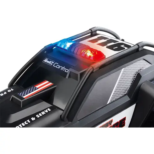 Carrera RC Car Highway Police, Revell Control Ferngesteuertes Polizeiauto
