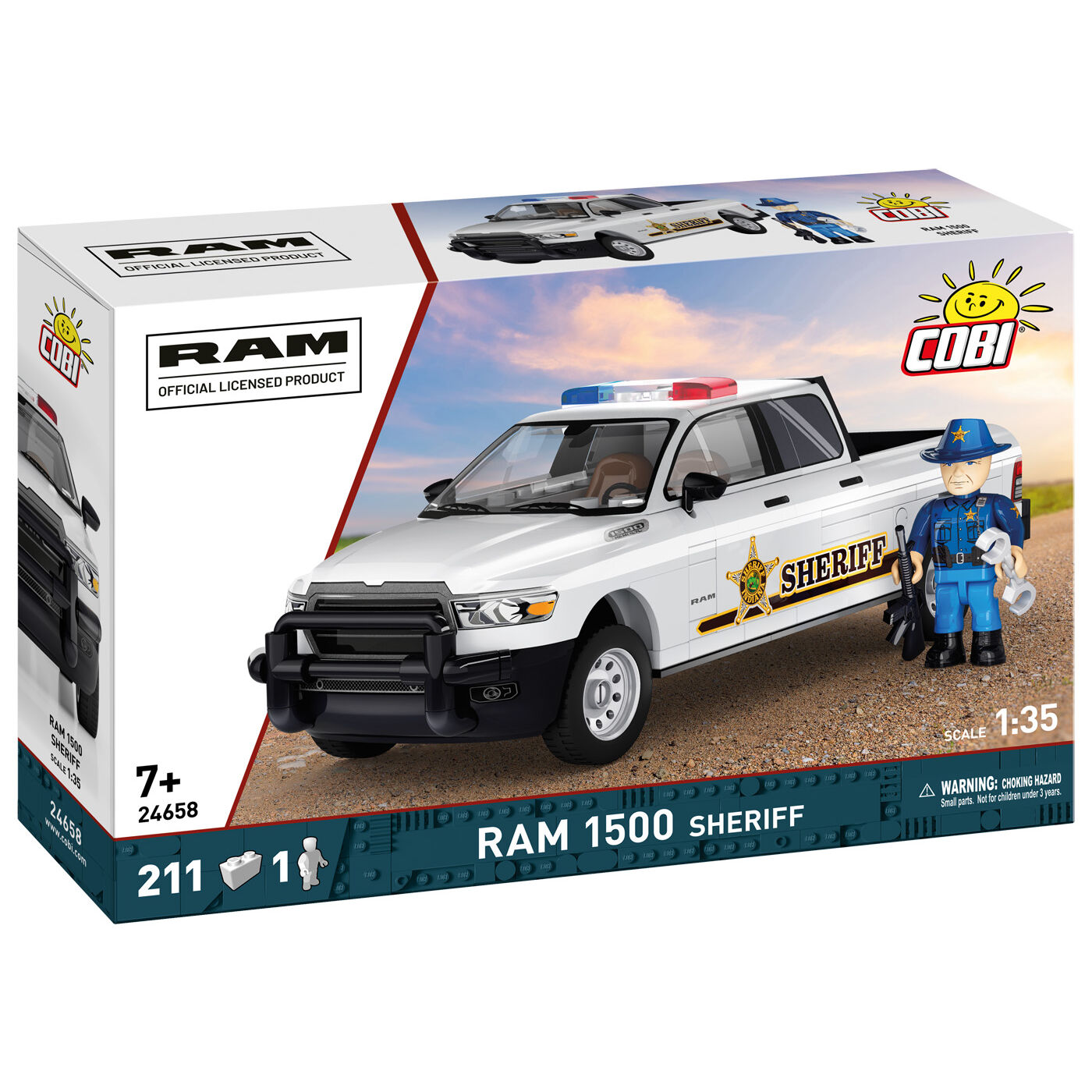 COBI 24658 - RAM 1500 Sheriff Maßstabb 1:35)