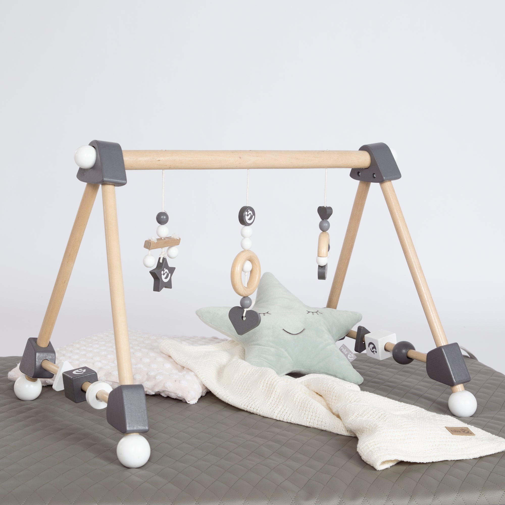 Roba 440011 Spielbogen natur lackiert – Motorik & Lernen - Produktbild 4