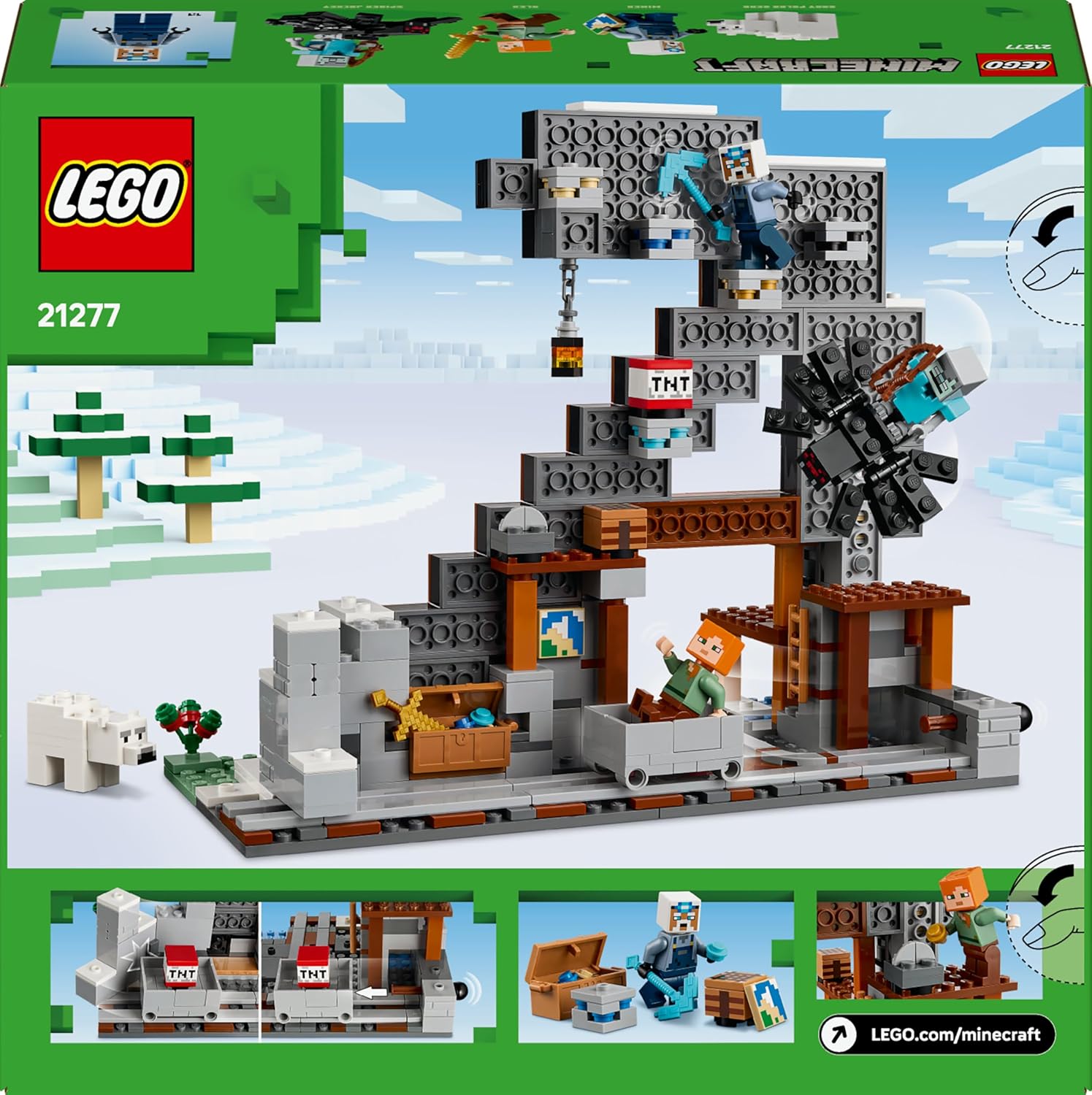 LEGO® Minecraft™  21277 Die Spitzhackenmine