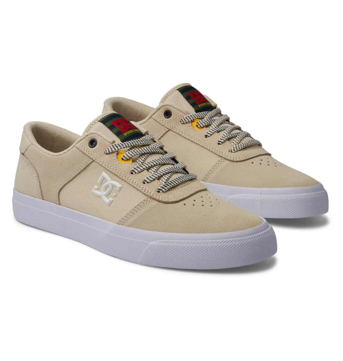 DC, Teknic, Lederschuhe, für, Männer, Hellbeige