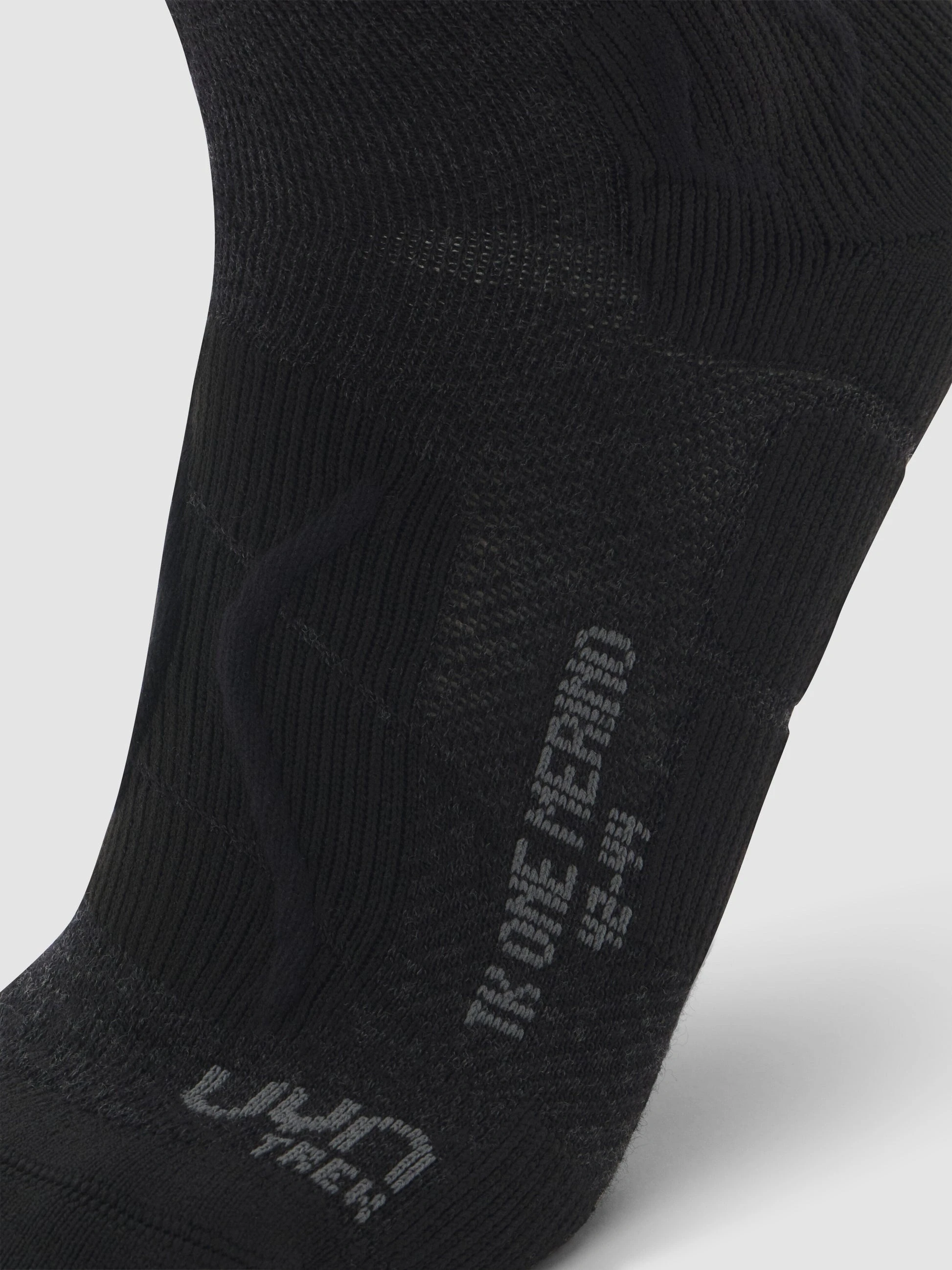 UYN Herren Trekkingsocken One Merino S100276G035 - Anthrazit/Schwarz GR. 39/41