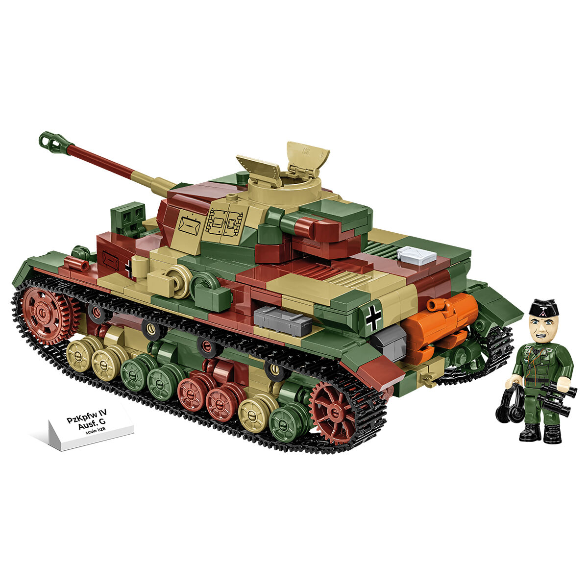 COBI 2592 - PZKPFW IV AUSF. G Maßstabb 1:28) - Bild 6