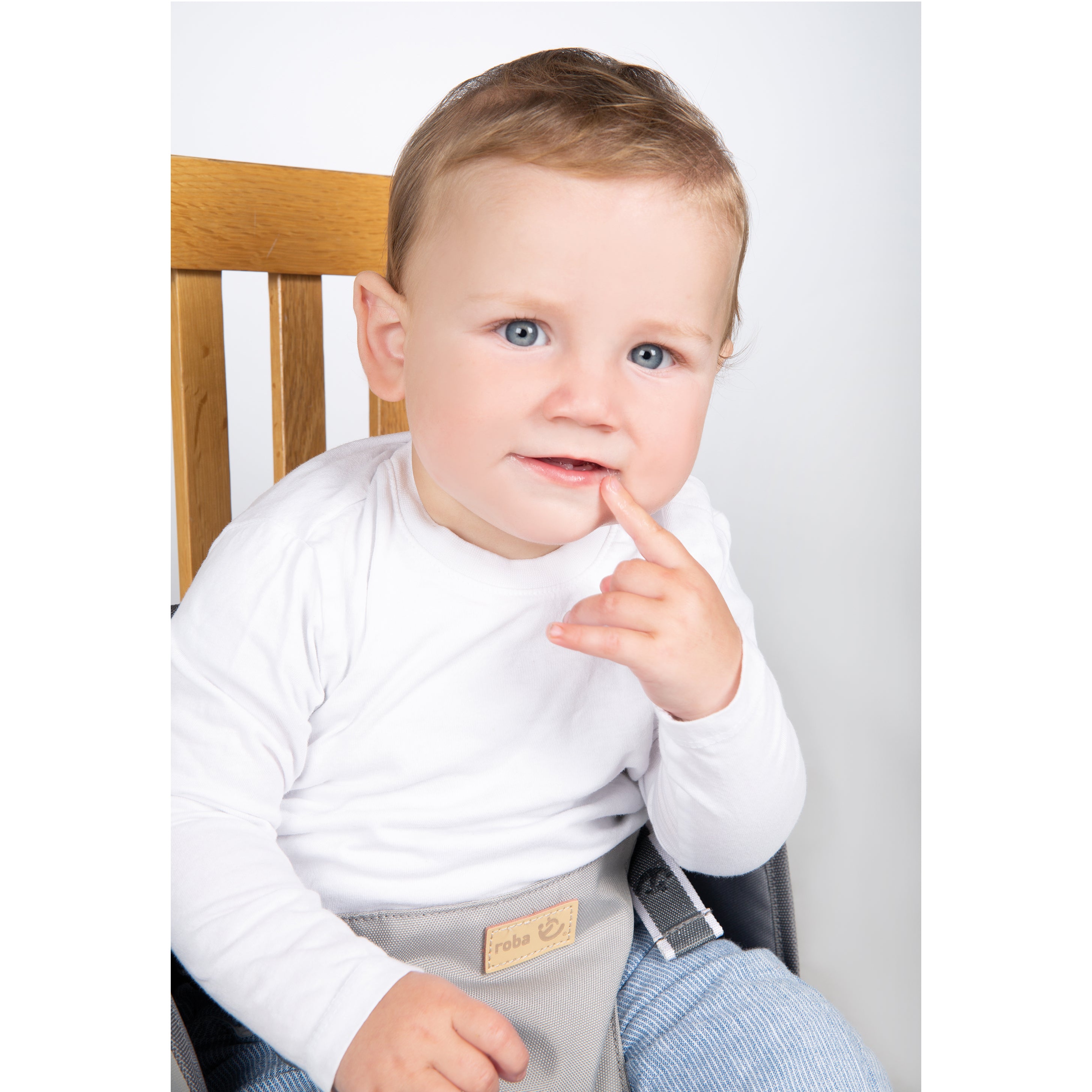 Roba 1949NV190 Boostersitz Little Stars hellgrau – Boostersitze - Produktbild 3