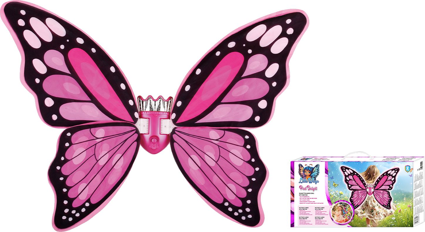 Little, Wings, Pink, Delight, Purpur, Person, Purpur, Person