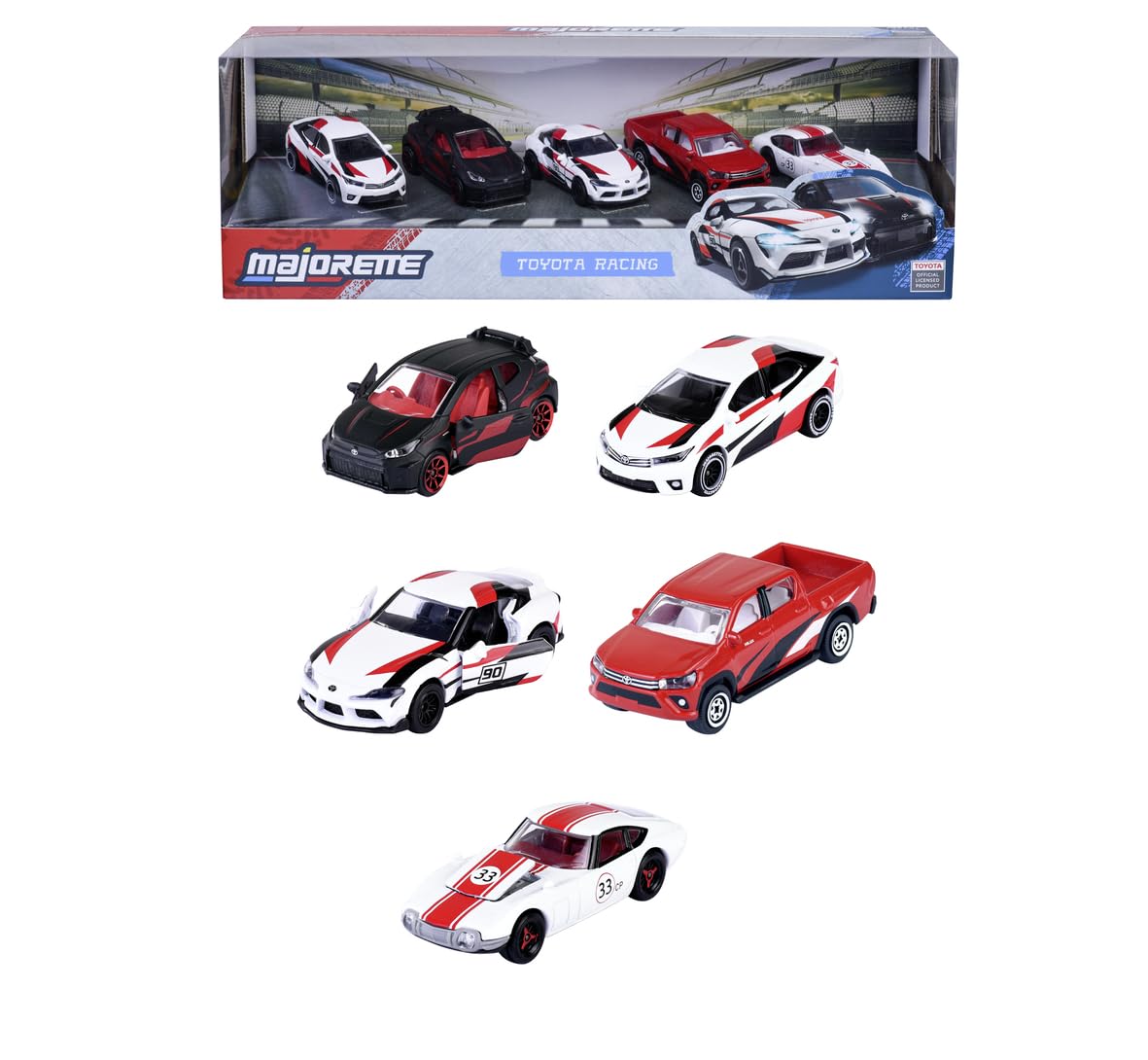 Majorette, JAPAN, RACER, 5, PIECES, GIFTPACK, 8502105003