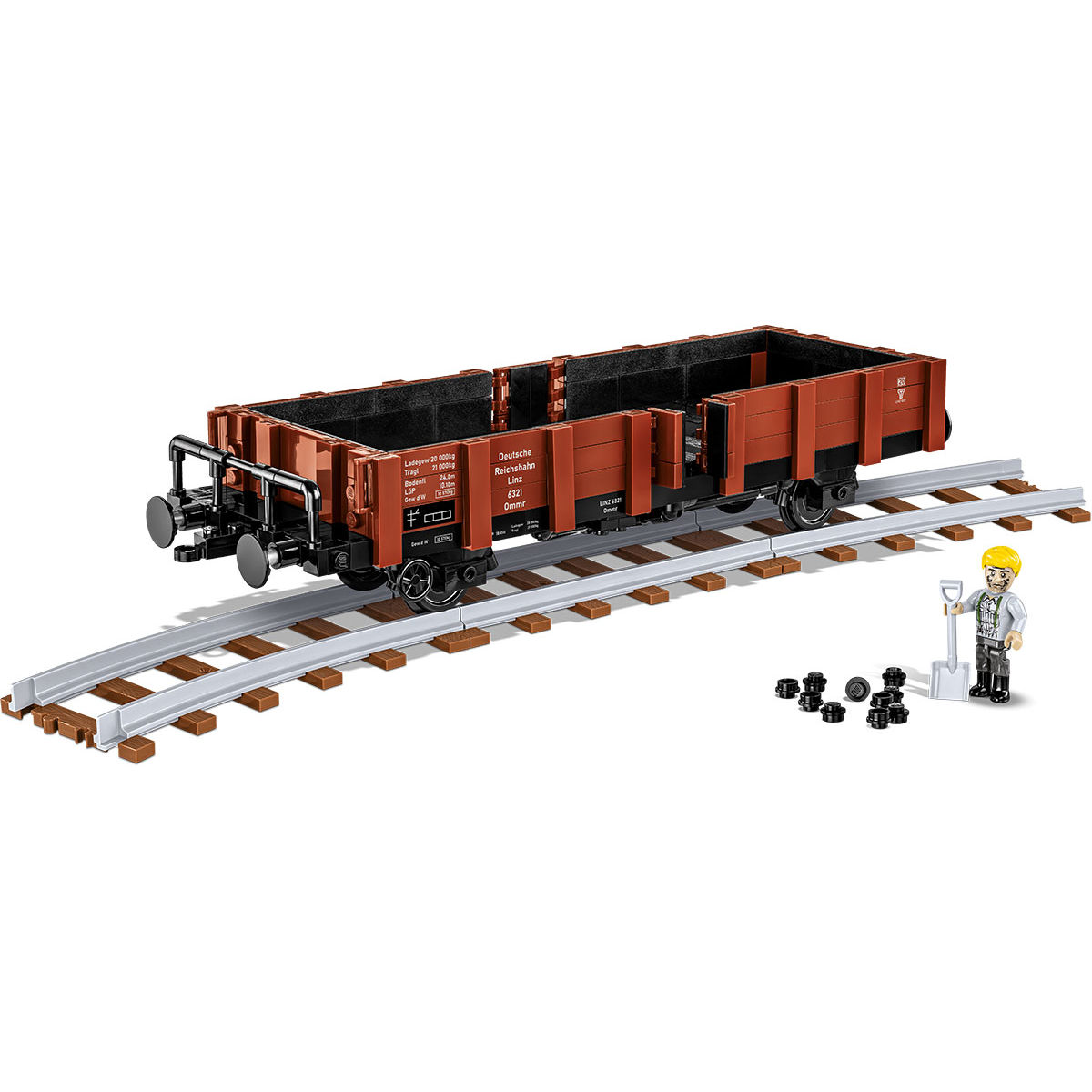 COBI 6285 - Güterwagen TYP OMMR 32 ''linz'' SCALE 1: - Bild 5