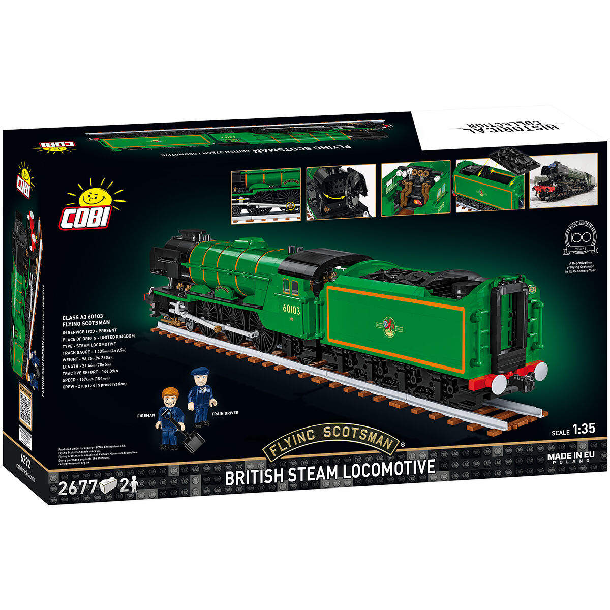 COBI 6292 - FLYING Scotsman® - Maßstab 1:35 - Bild 2