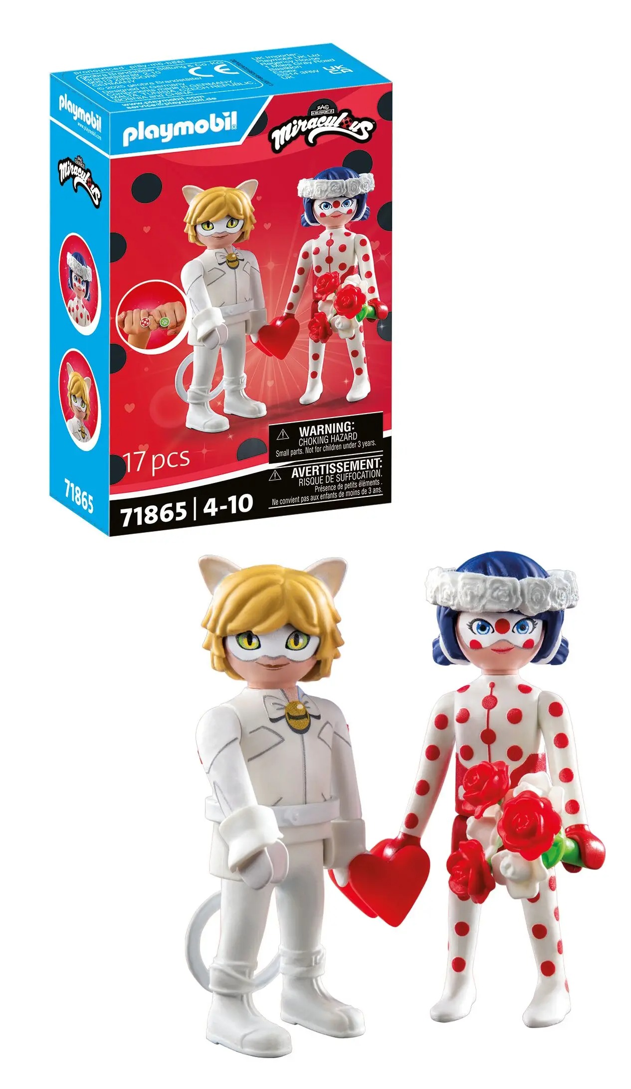 PLAYMOBIL 71865 Miraculous: Ladybugs & Cat Noirs Hochzeitstraum