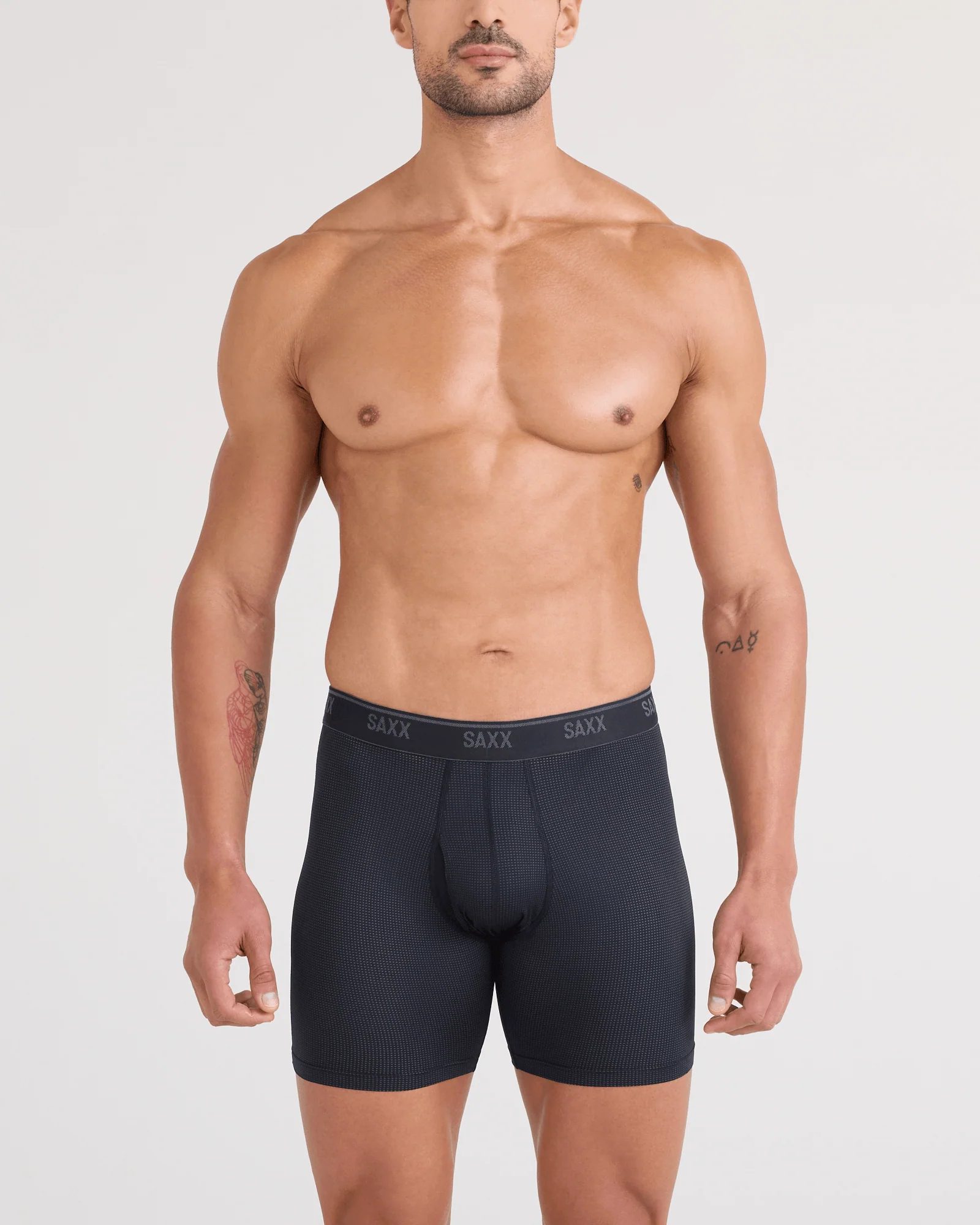 SAXX Boxershort Quest Quick-Dry Mesh - Schwarz - Bild 2