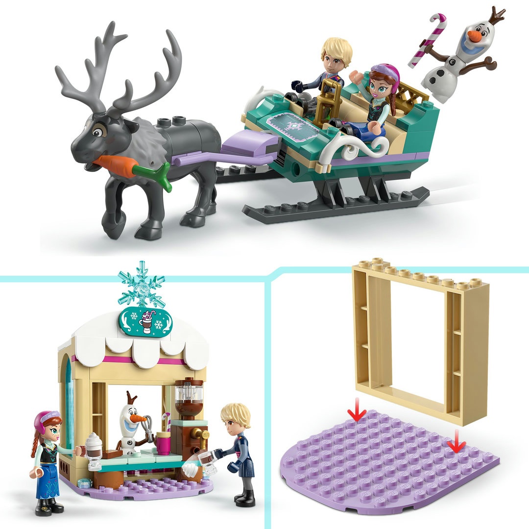 LEGO® Disney Prinzessin 43256 Annas Schlittenabenteuer