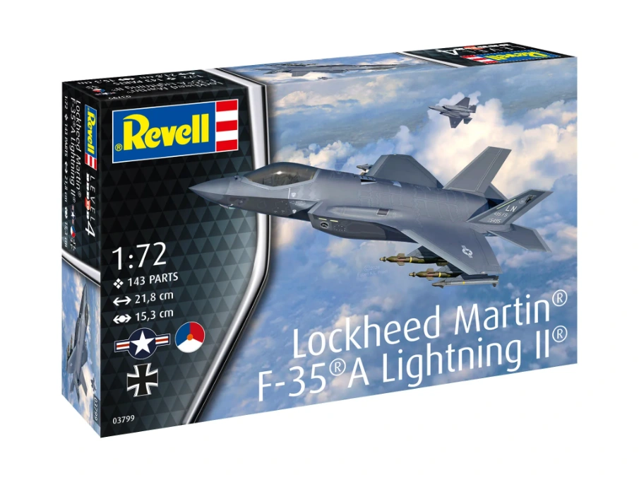 Revell 03799 Lockheed Martin F-35A Lightning II® Modellbausatz