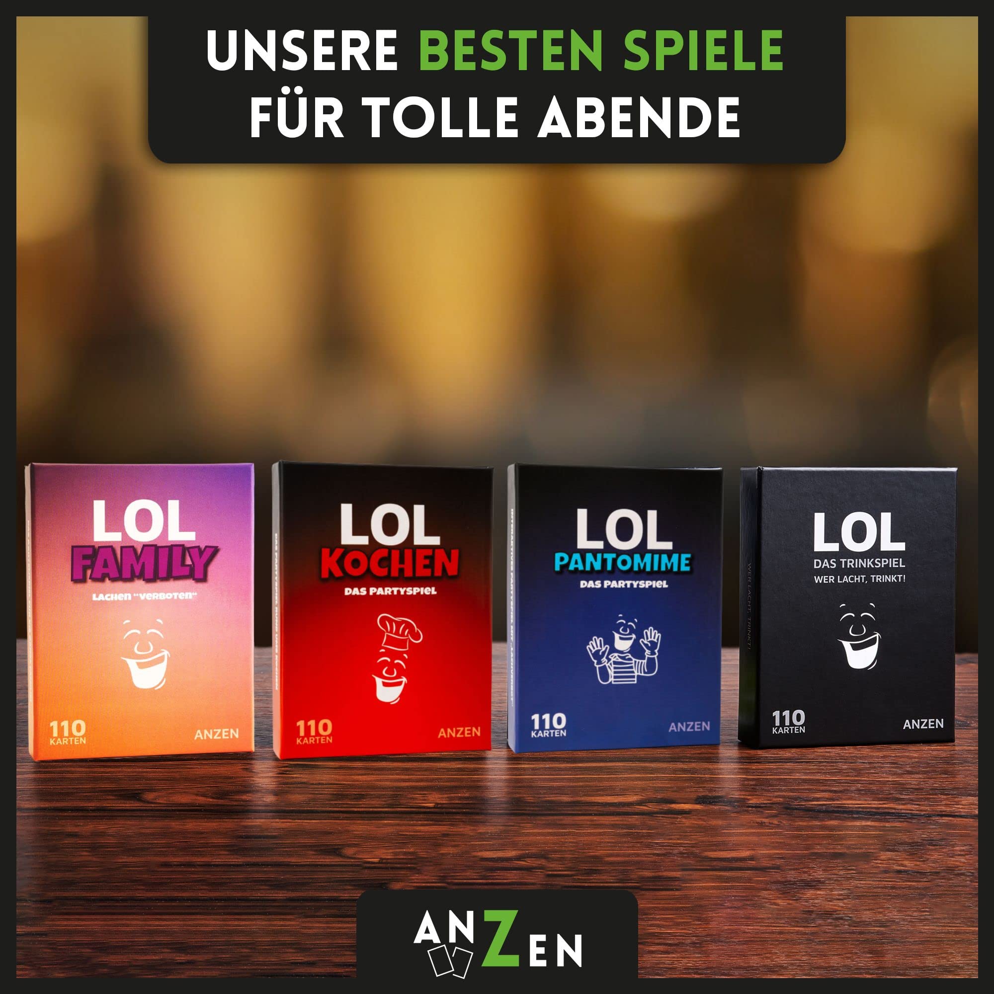 ANZEN - LOL KOCHEN - Lachen "verboten" DE
