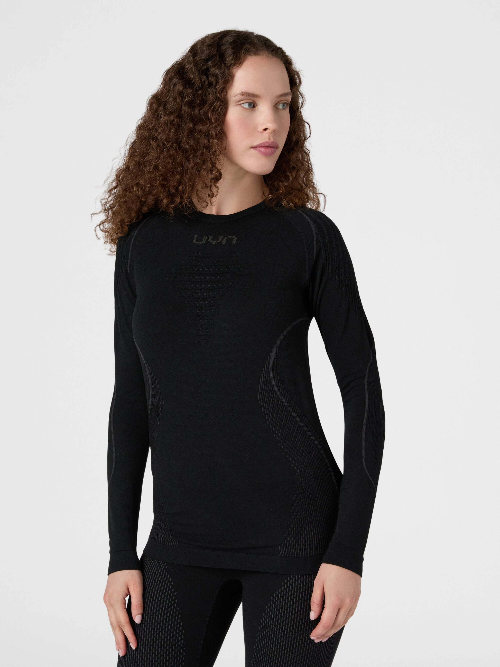 UYN Damen Evolutyon Biotech Underwear Shirt Long Sleeve U100417B000 - Schwarz GR. L/XL