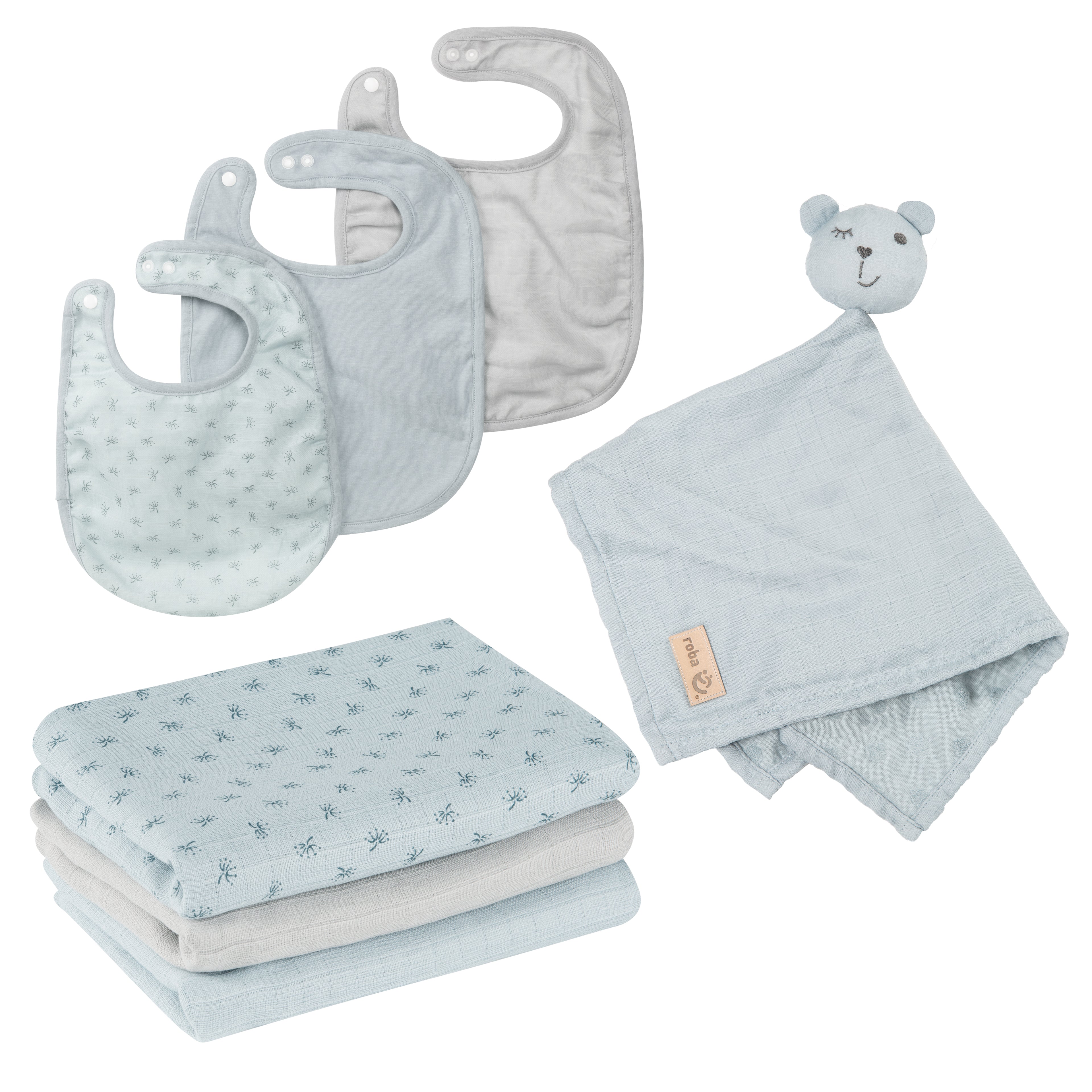 Roba 228S02T3 Geschenkset Baby Essentials türkis hell blau – Heim Textilien - hell blau - Heim Textilien - Produktbild 1