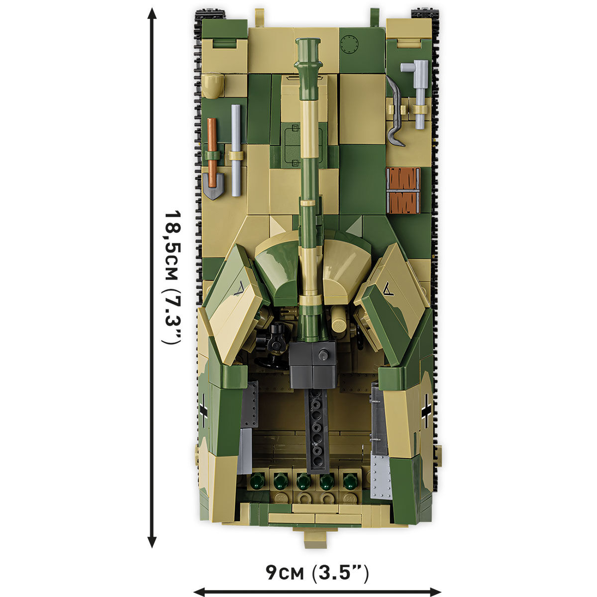 COBI 2598 - WESPE Leichte Feldhaubitze 18/2 - Bild 8