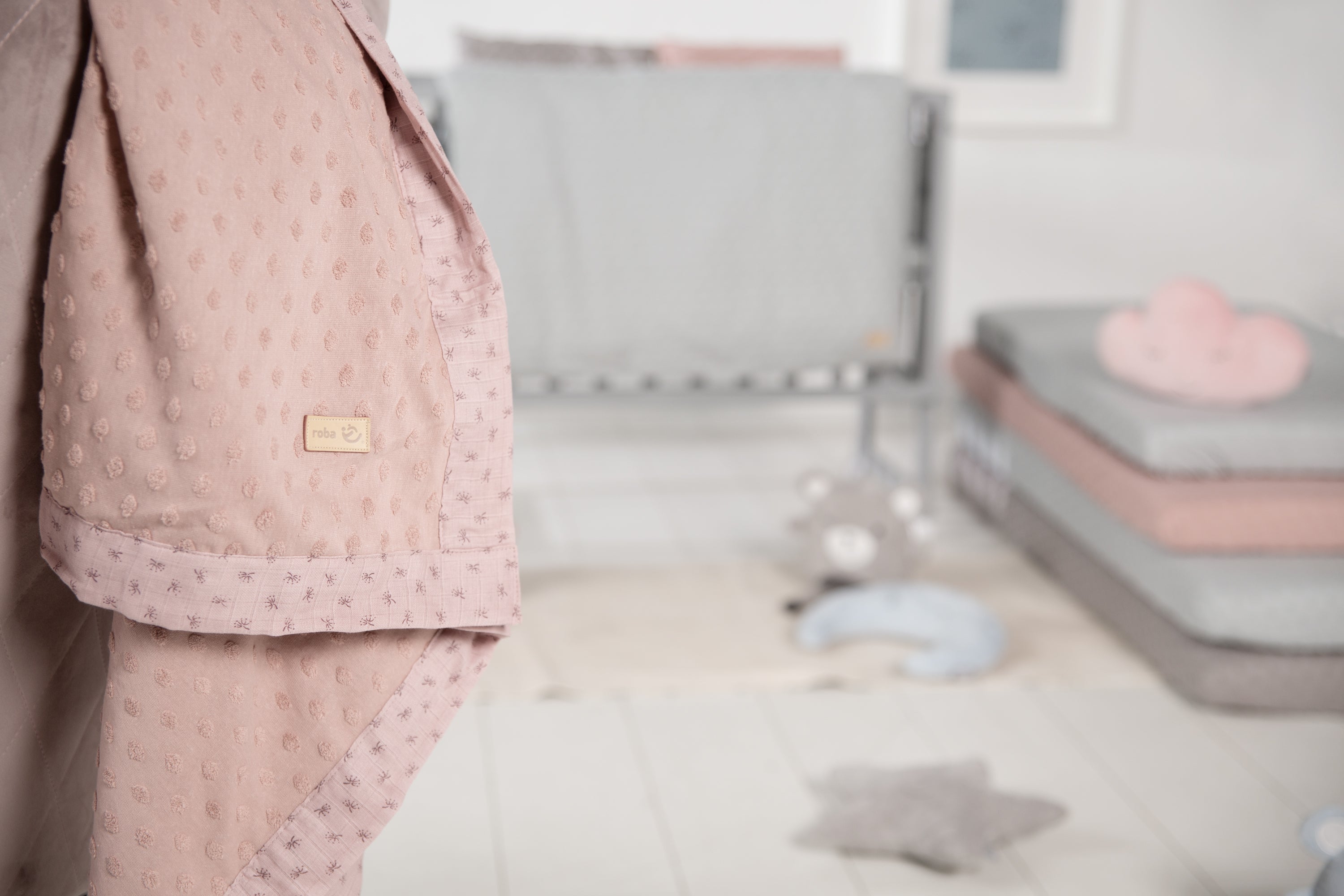 Roba 306111G226 Babydecke Lil Planet rosa alt rosa – Heim Textilien - Produktbild 8