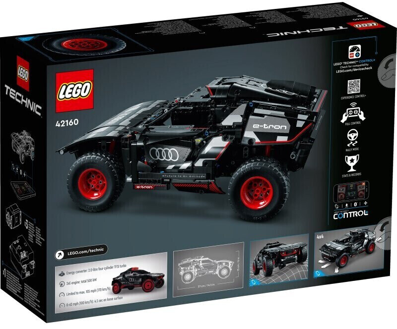 LEGO® Technic Audi RS Q e-tron 42160 Maschine, Rad, Auto, Fahrzeug, Buggy
