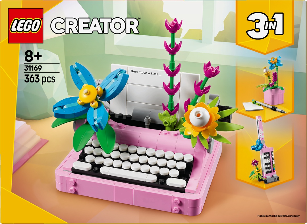 LEGO® Creator 31169 Schreibmaschine mit Blumen