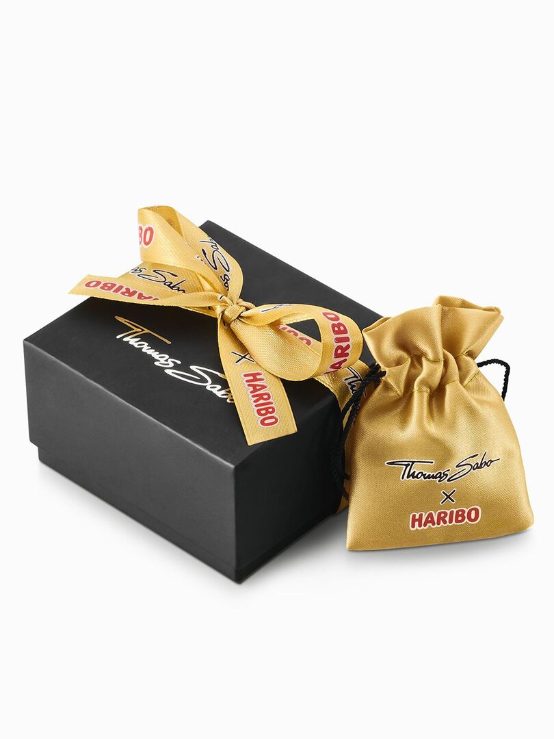 Thomas Sabo Anhänger Mit Haribo Goldbär Grün Grün PE967-414-6 Tasche
