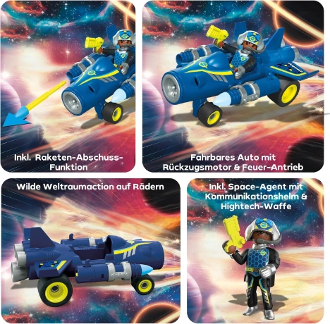 PLAYMOBIL 71719 Rasender Space-Jet