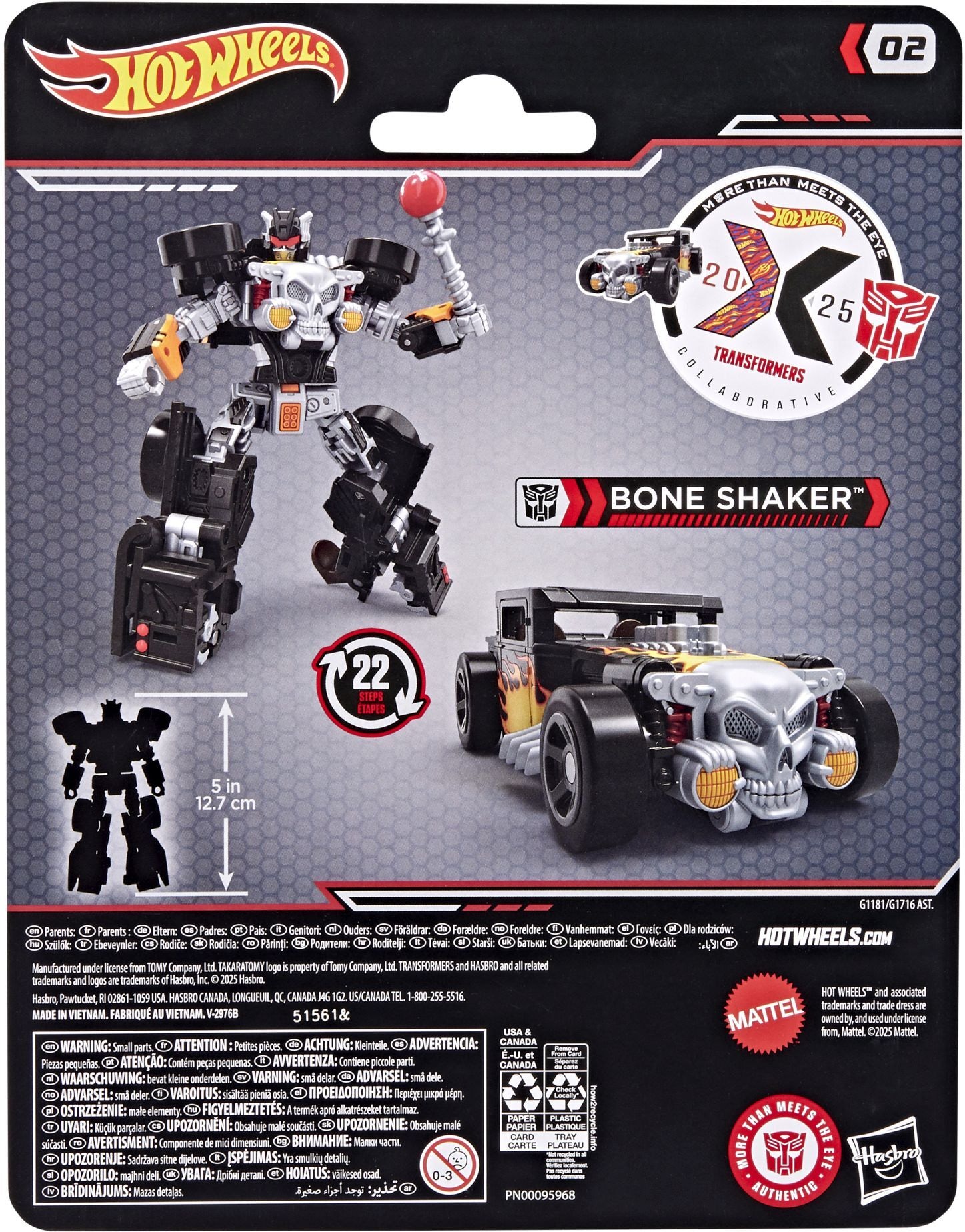 Transformers Collaborative Hot Wheels® X Transformers Bone Shakerä