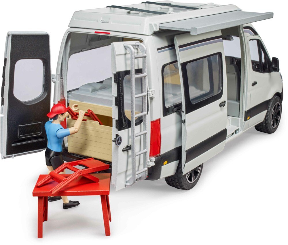 Wohnwagen, Lieferwagen, Erwachsener, Person, Frau