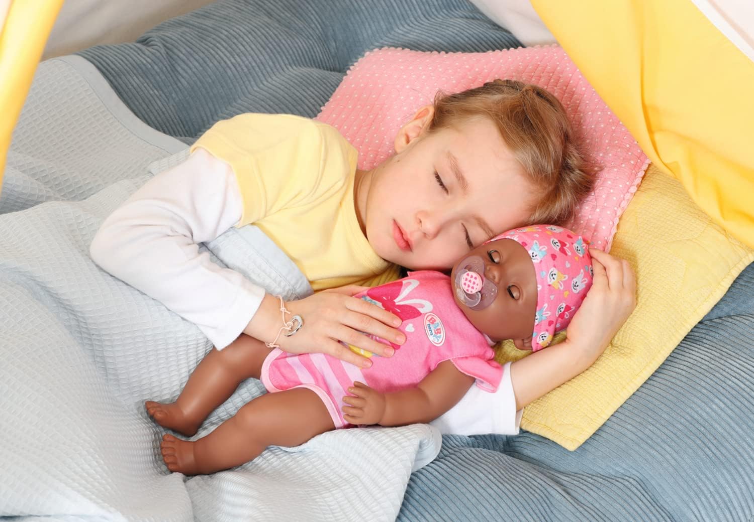 Kissen, Dekoration für Zuhause, Baby, Person