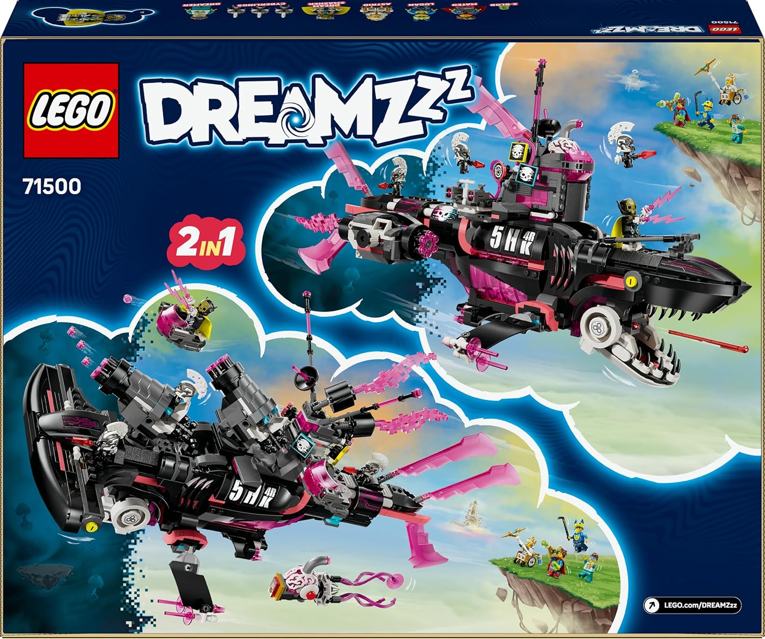LEGO® DREAMZzz 71500 Albtraumhai U-Boot