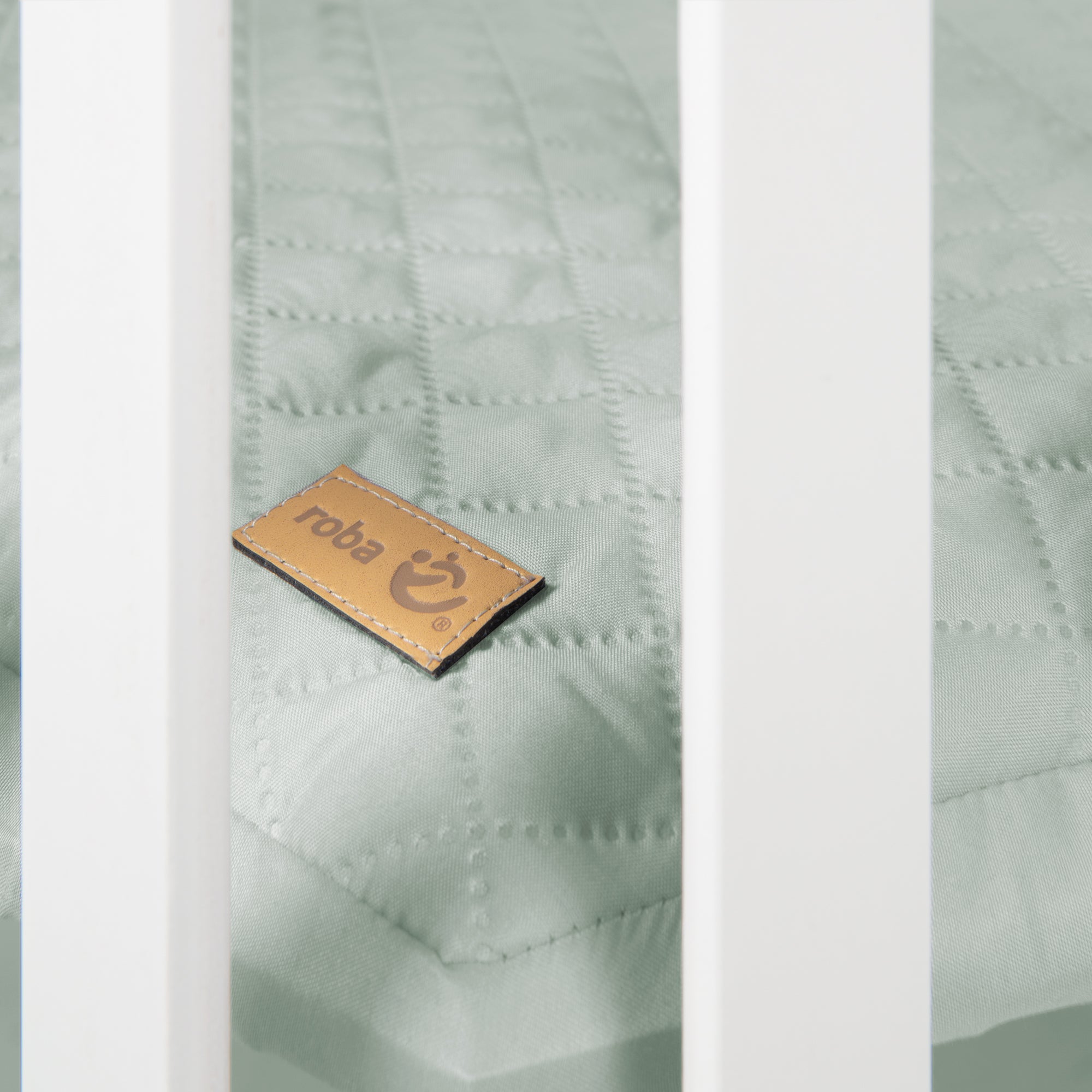 Roba 202500WEV241 Laufgitter 6-eckig Frosty green weiß - Produktbild 2