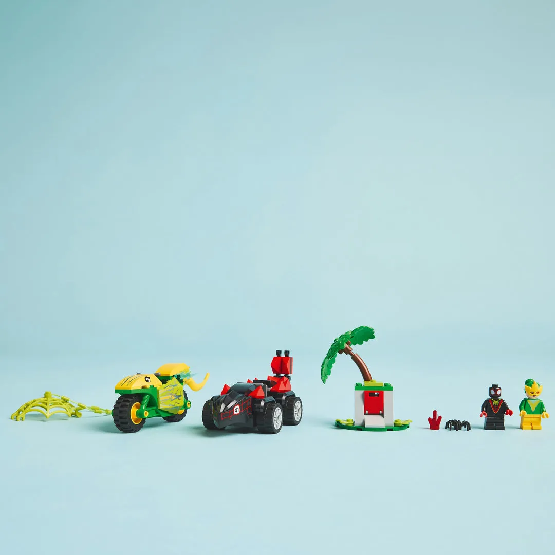 LEGO® Spidey und seine Superfreunde 11198 Actionspaß mit Spin und Electro in ihren Dino-Flitzern